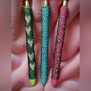 Glamorous Crystal Ballpoint Pen – Multicolor Bling Pen